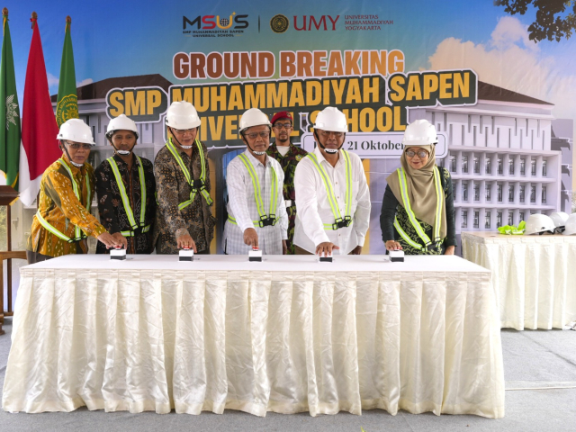 Muhammadiyah Perluas Layanan Pendidikan melalui Pembangunan SMP Sapen Universal School