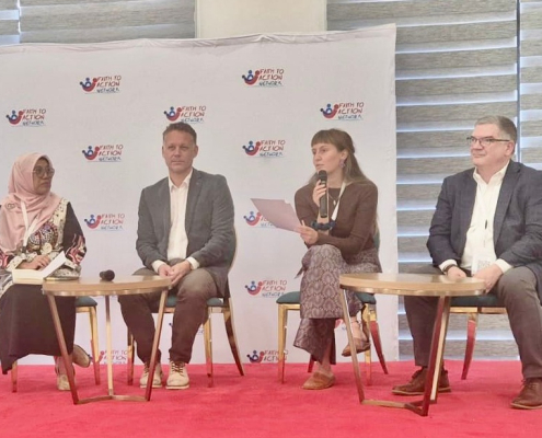 Sekretaris Umum PP 'Aisyiyah, Tri Hastuti Nur Rochimah dalam event Faith to Action Network’s Bi-Annual Convention “Faith Actors: Stewards of Change.”