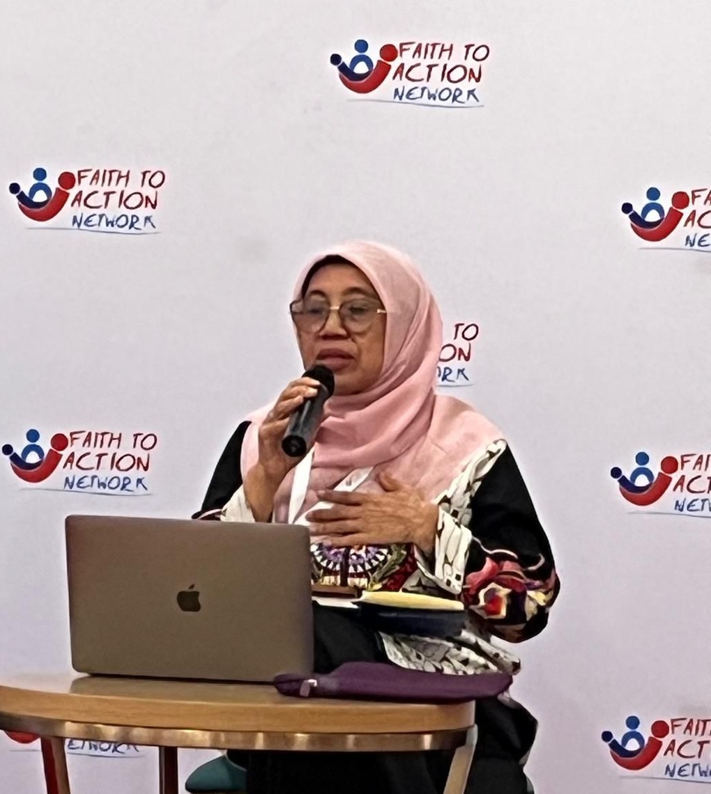 Sekretaris Umum PP 'Aisyiyah, Tri Hastuti Nur Rochimah dalam event Faith to Action Network’s Bi-Annual Convention “Faith Actors: Stewards of Change.”