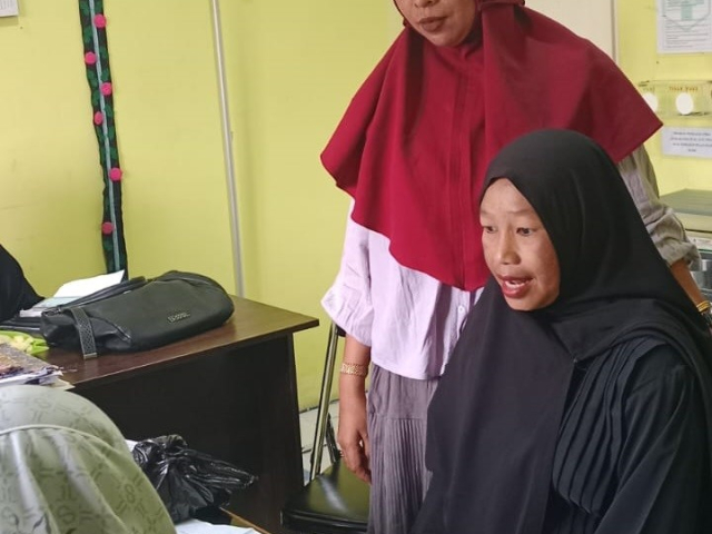 Lismina Wati Dampingi Ibu Hamil Risti Dapatkan Layanan Kesehatan