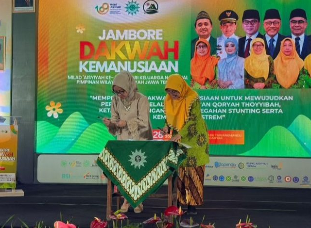 Gelar Perayaan Milad 109th ‘Aisyiyah, PWA Jateng Luncurkan 109 Mubalighat Penggerak Desa untuk Perkuat Ketahanan Keluarga