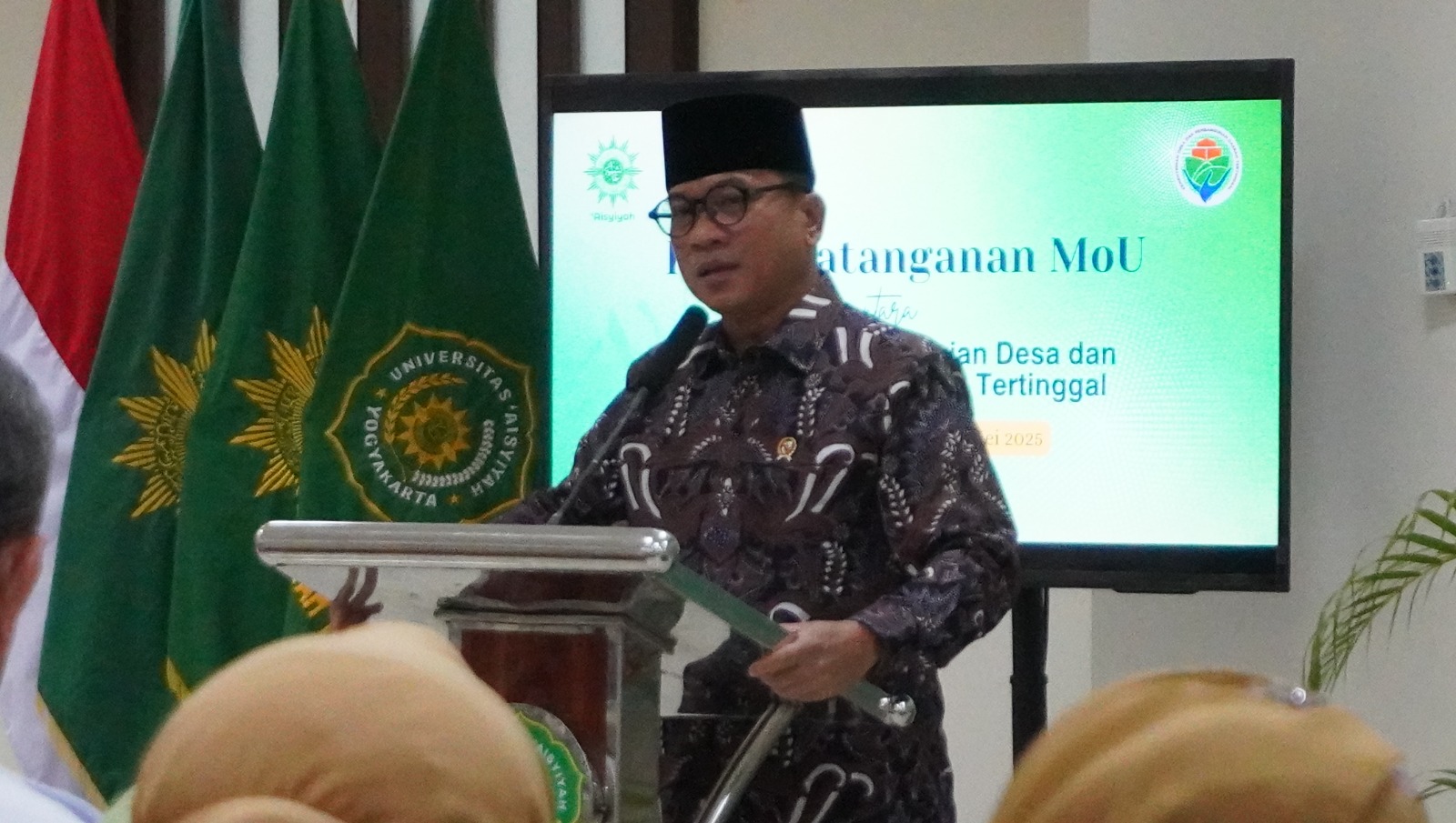 Menteri Desa dan Pembangunan Daerah Tertinggal, Yandri Susanto.