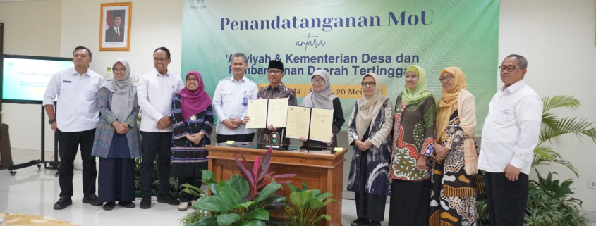 MOU 'Aisyiyah dan Kementerian Desa dan Daerah Tertinggal