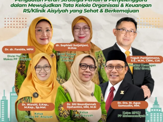Hadapi Perubahan Zaman, ‘Aisyiyah Bahas Tata Kelola Klinik dan Rumah Sakit dalam Webinar Capacity Building Seri #1