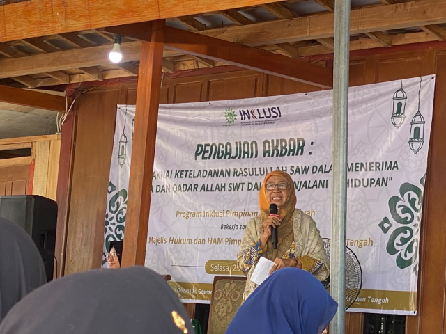 Siti Aisyah Dalami Keteladanan Rasulullah dalam Menyikapi Qada dan Qadar