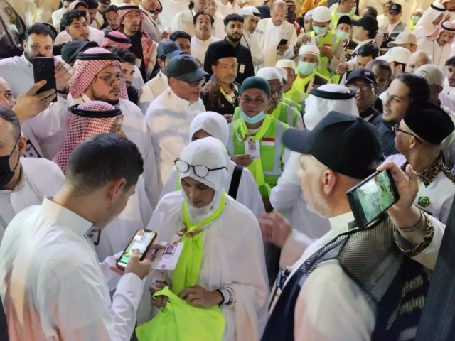 Simulasi Penggunaan Smart Card Jelang Puncak Haji